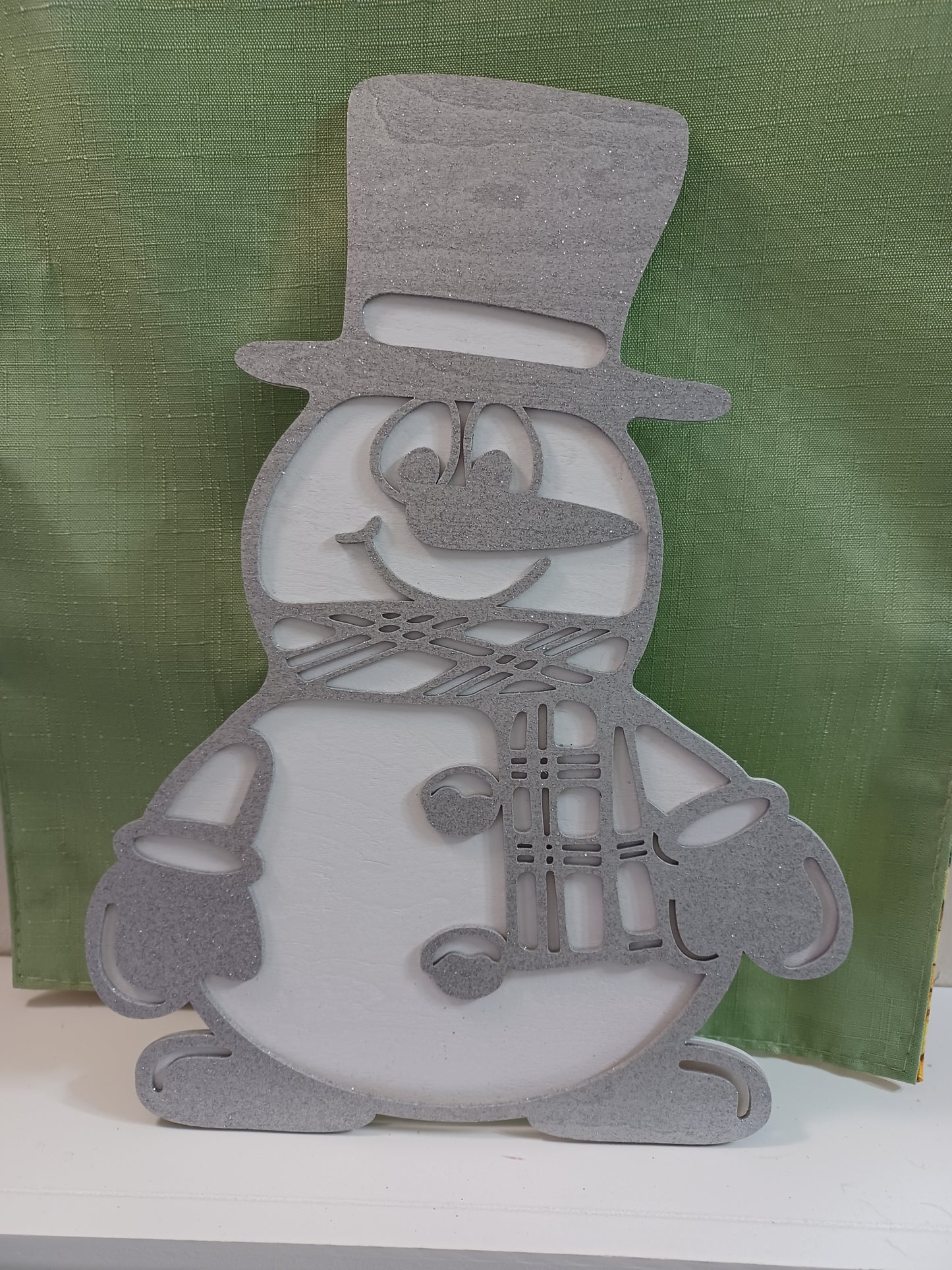 SNOWMAN with Top Hat