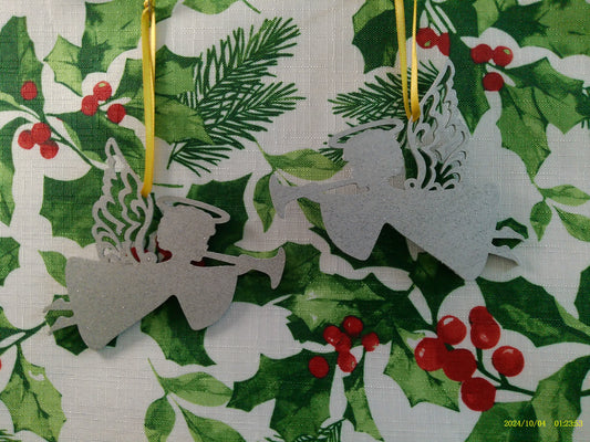 ANGEL WITH HORN 2PC. SET