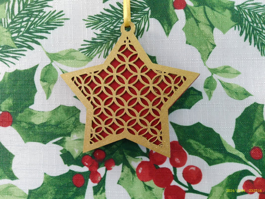 STAR CHRISTMAS ORNAMENT