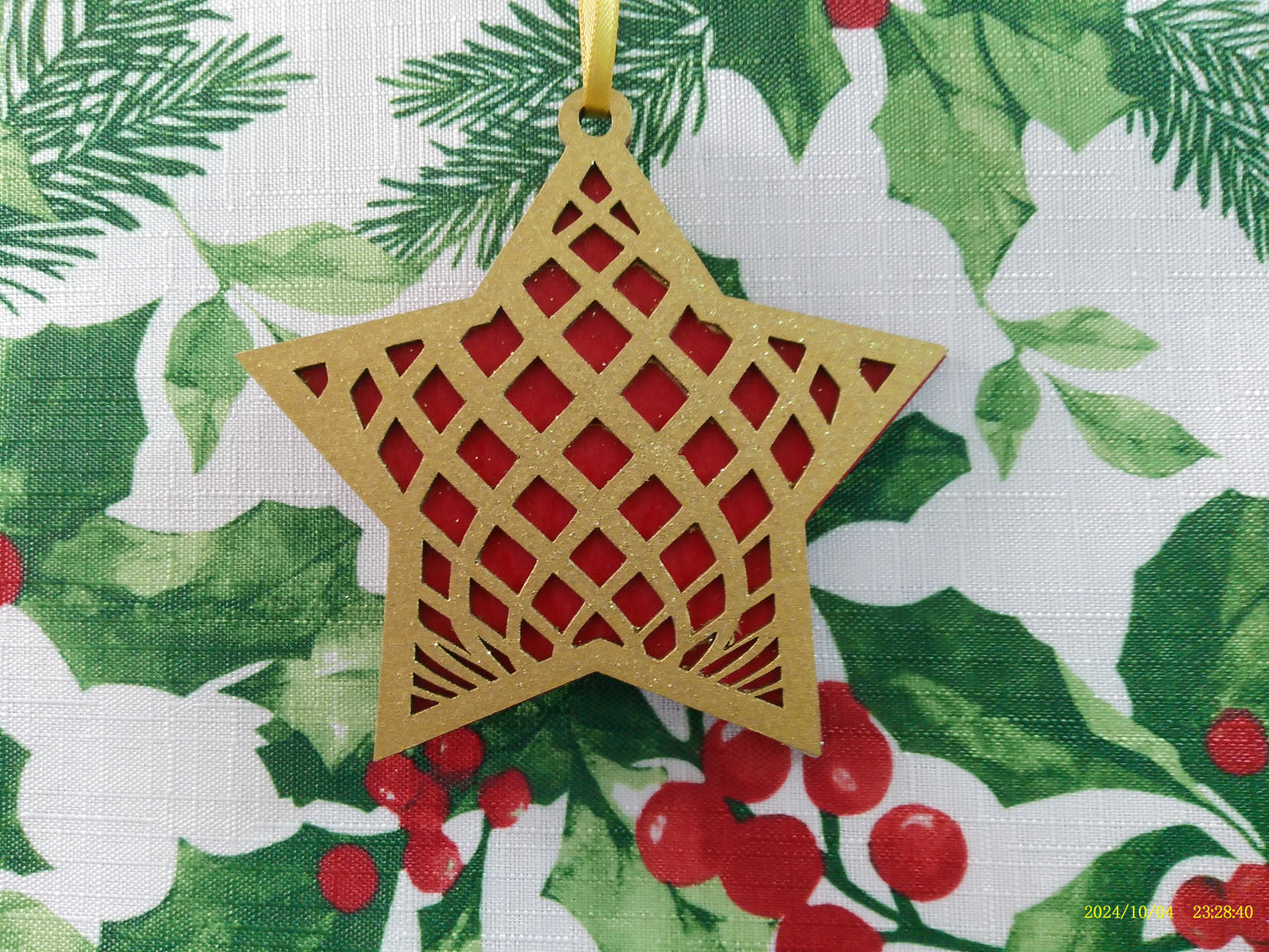 STAR CHRISTMAS ORNAMENT