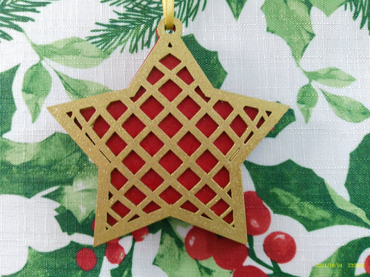 STAR CHRISTMAS ORNAMENT